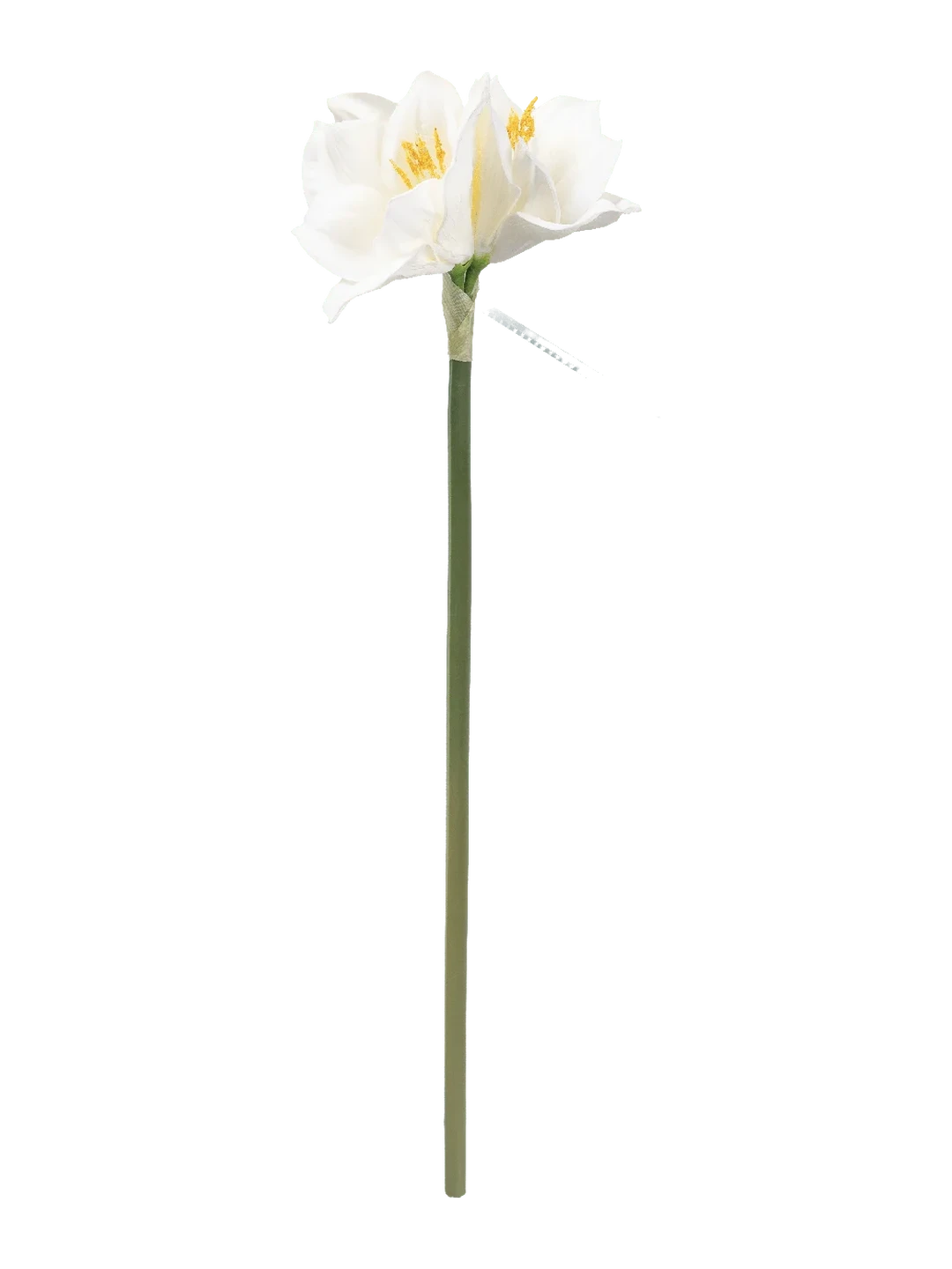 Amaryllis (Pure Snow) — artificial flowers in white by VYNE