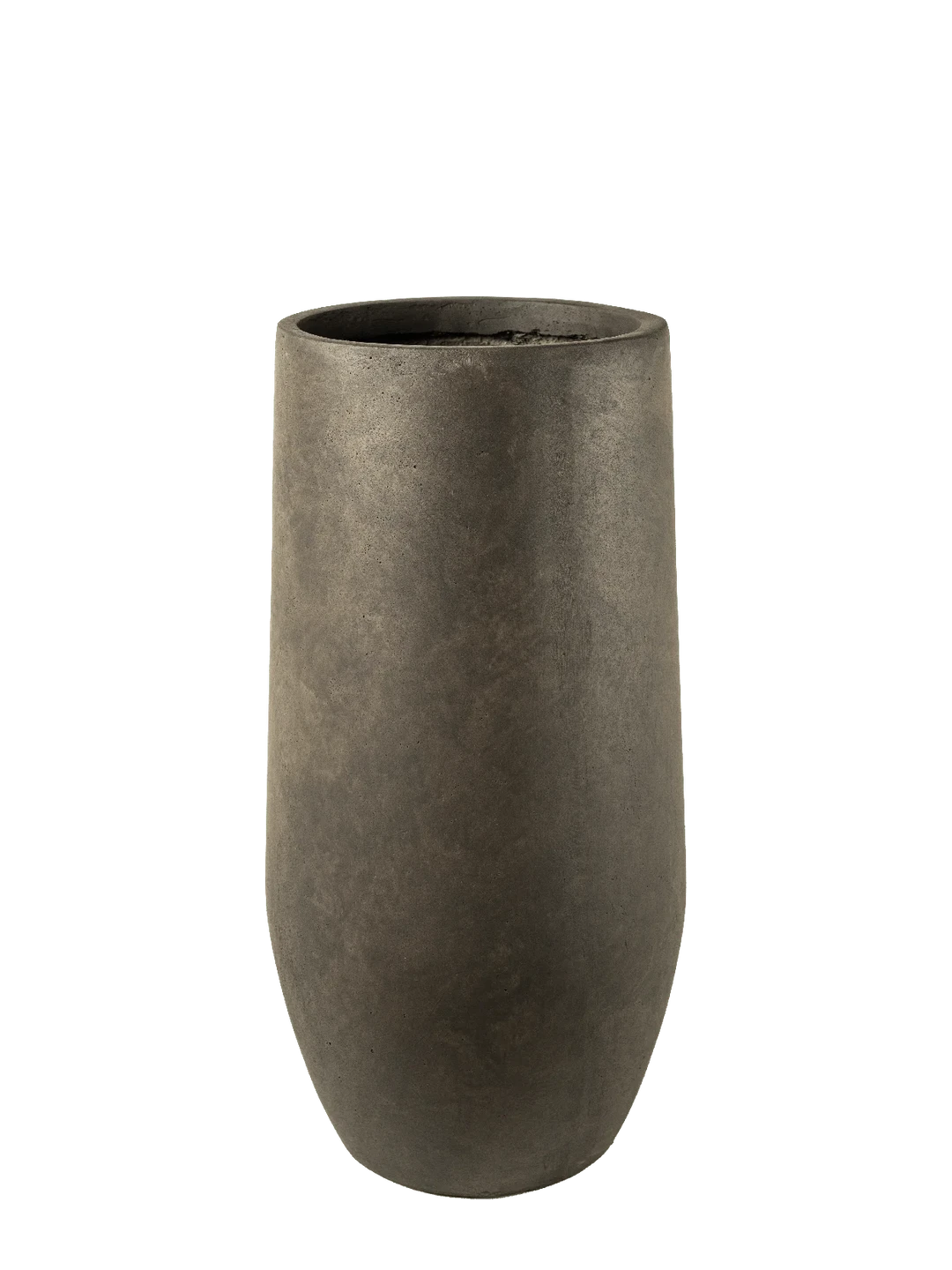 Midi Tapered Column Planter (Weathered Concrete) — decorative vessel by VYNE
