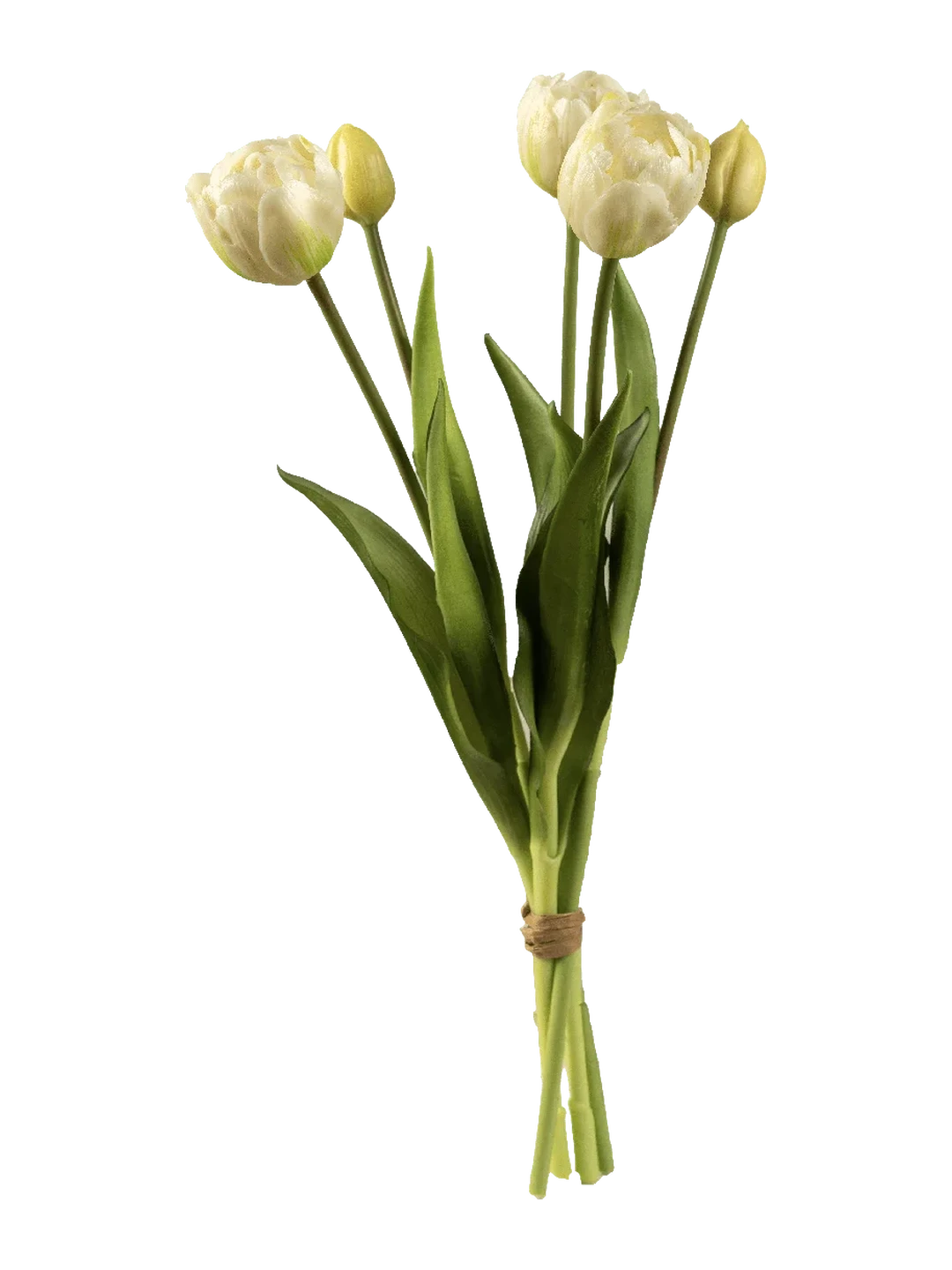 Tulip Bunch (Vanilla Cream) — artificial flowers in cream by VYNE