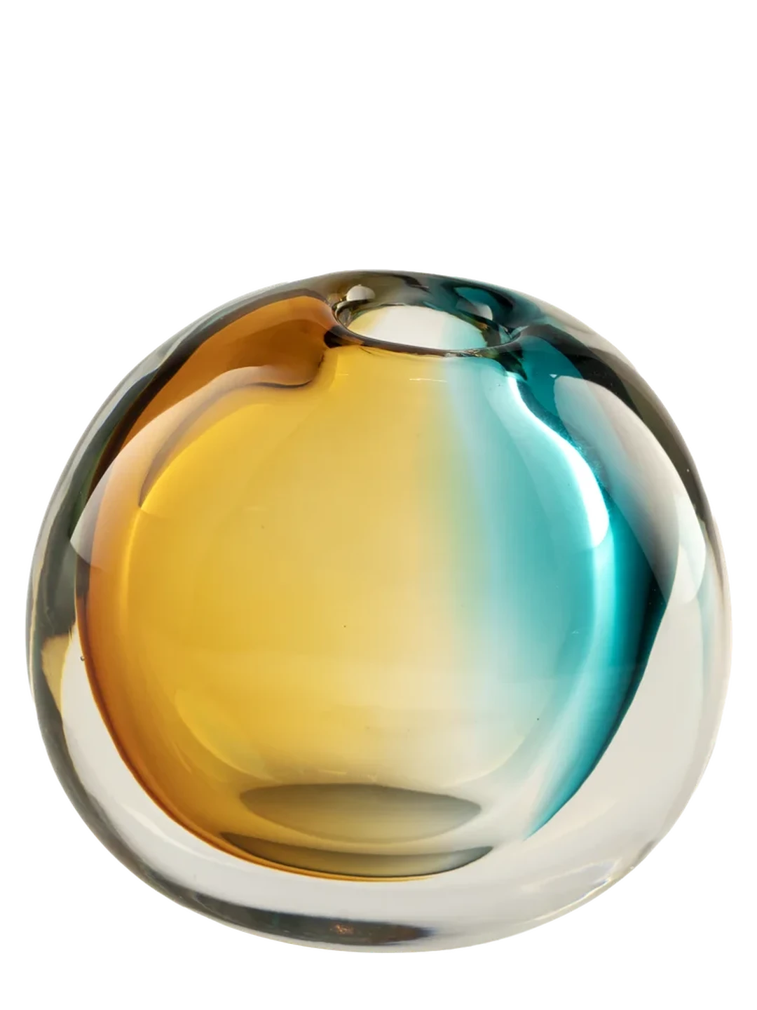 Lens Globe (Aurora Core) — decorative vessel by VYNE