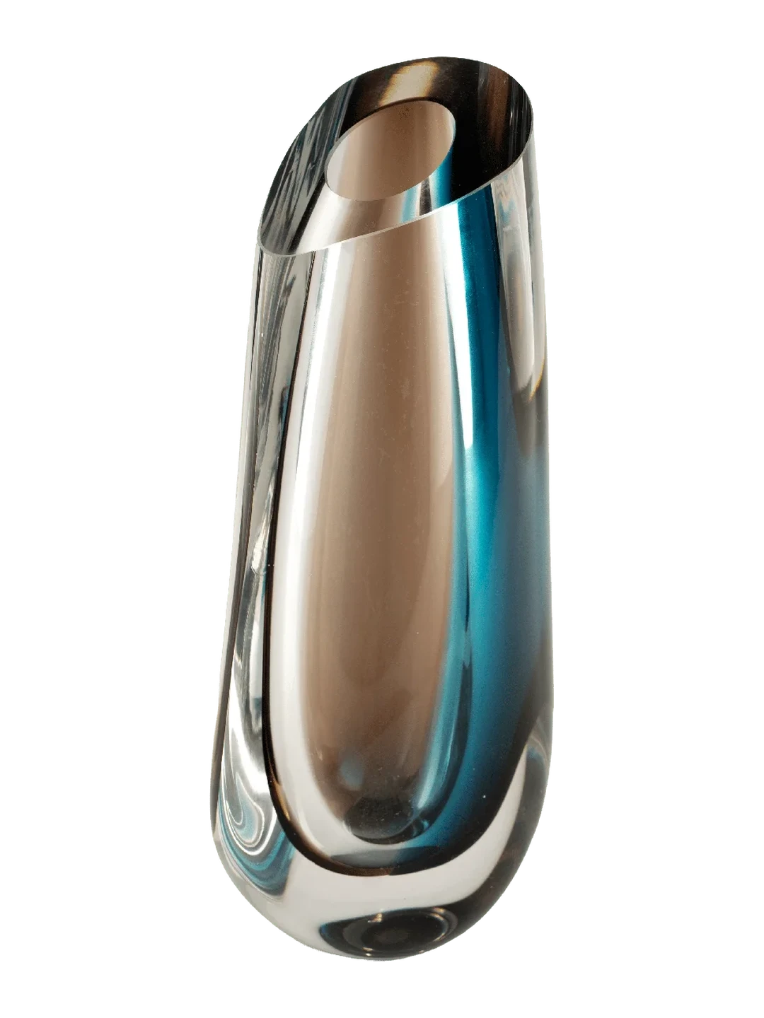 Prism Spire (Teal Veil) — decorative vessel by VYNE
