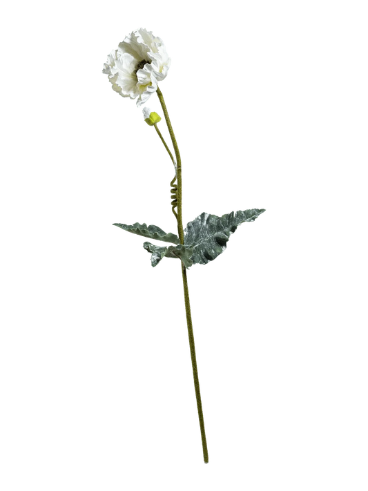 Iceland Poppy (Porcelain White) — artificial flowers in white by VYNE
