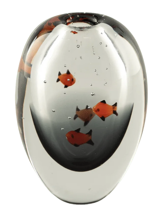 Lagoon Pebble (Amber Shoal) — decorative vessel by VYNE