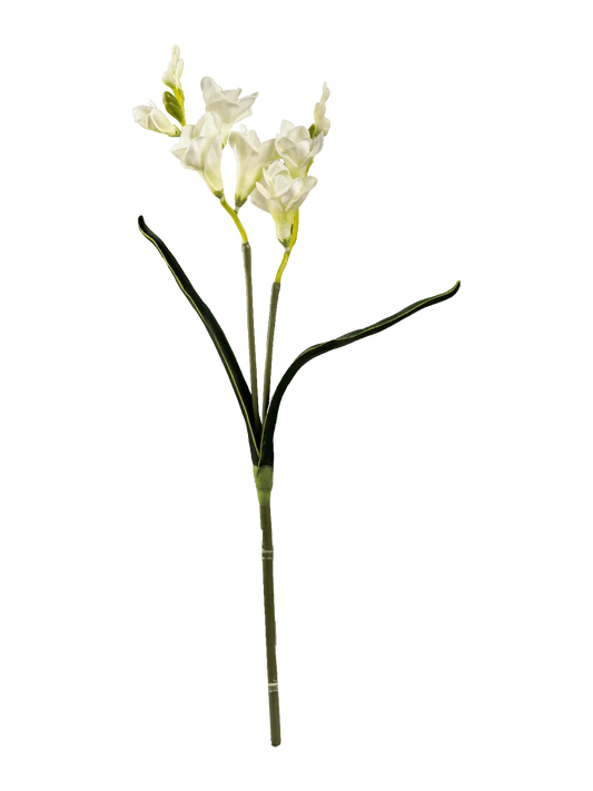 Freesia (Primrose Light) — artificial flowers in yellow by VYNE