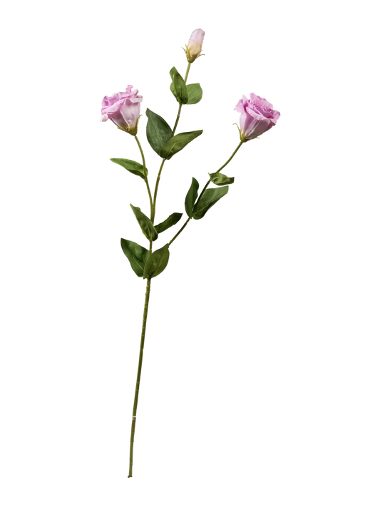 Eustoma Spray (Lavendar Veil) — artificial flowers in purple by VYNE