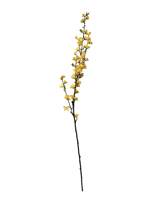 Cherry Blossom Branch (Butter Yellow) — artificial flowers in yellow by VYNE