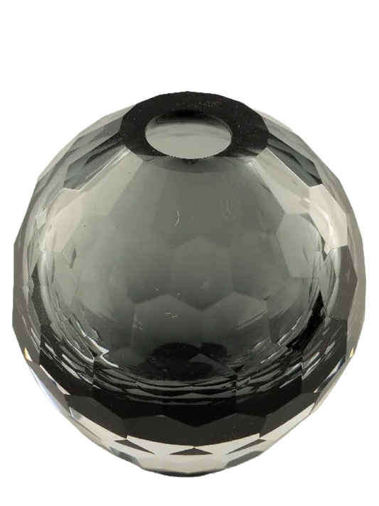 Halo Orb (Smoke Grey) — decorative vessel by VYNE