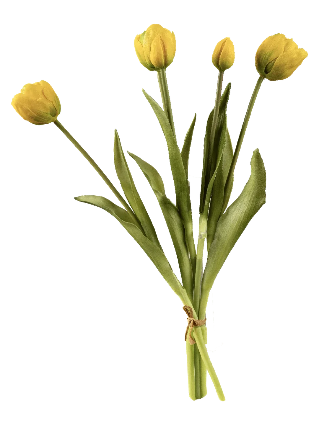 Tulip Bunch (Golden Bloom) — artificial flowers in yellow by VYNE