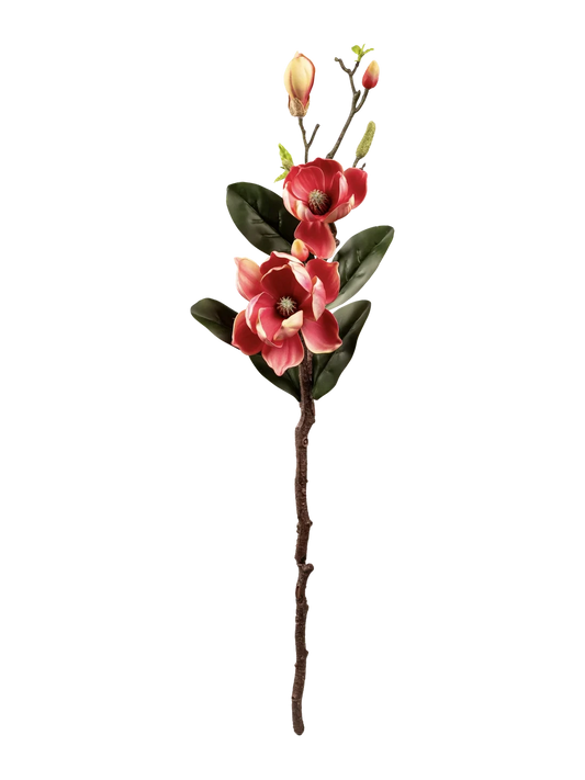 Magnolia (Coral Fuchsia) — artificial flowers in pink by VYNE