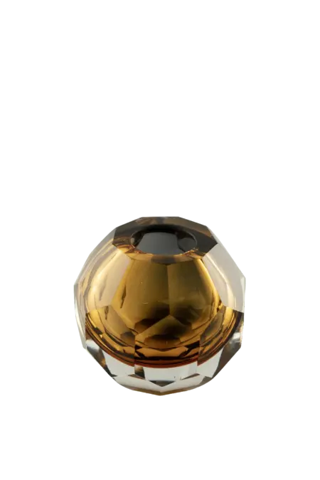 Facet Globe (Honey Smoke) | Vyne Boutique