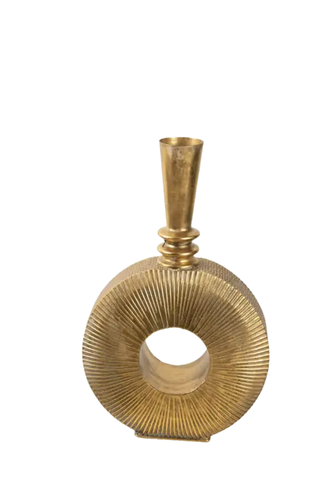 Halo Ring Vessel — Antique Brass Patina | Vyne Boutique
