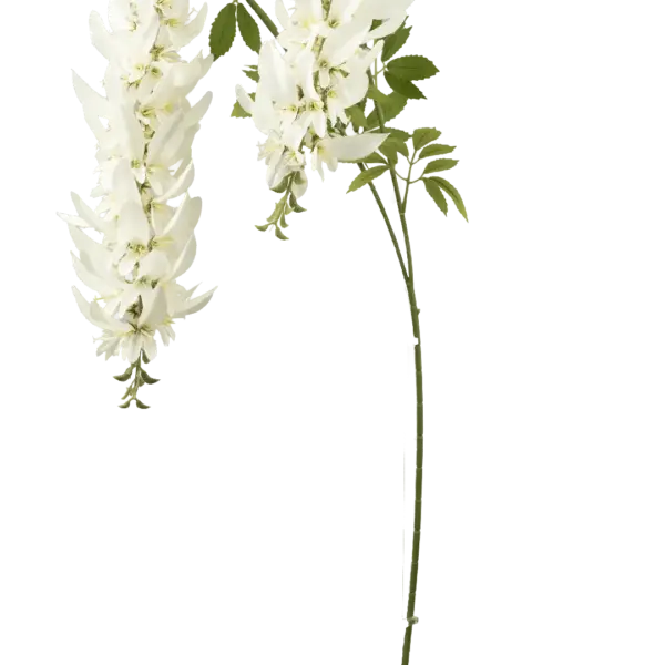 Artificial Wisteria Flower — Cream Ivory | Vyne Boutique