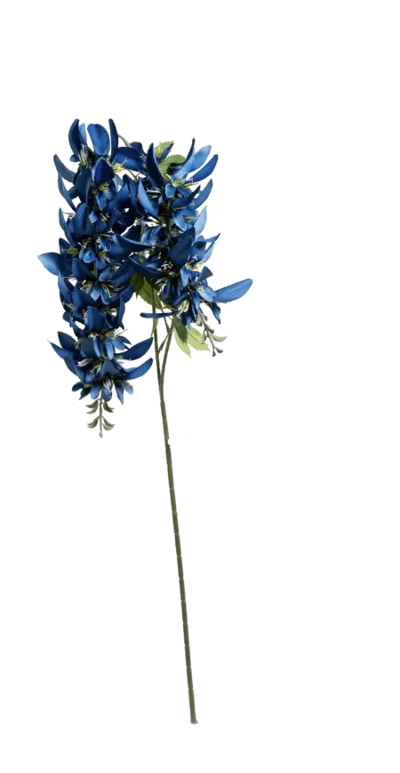 Artificial Wisteria Flower — Deep Sea Blue | Vyne Boutique