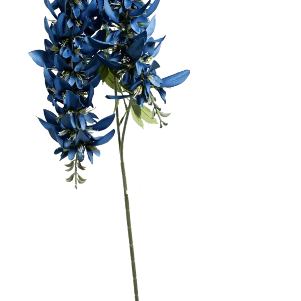 Artificial Wisteria Flower — Deep Sea Blue | Vyne Boutique