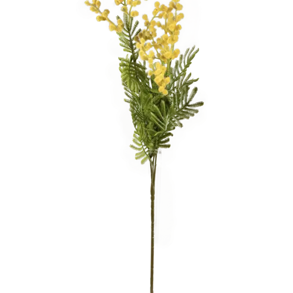 Artificial Acacia Stem — Pale Golden Bloom | Vyne Boutique