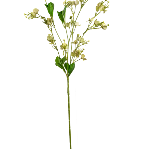 Artificial Periwinkle Spray — Soft Ivory | Vyne Boutique