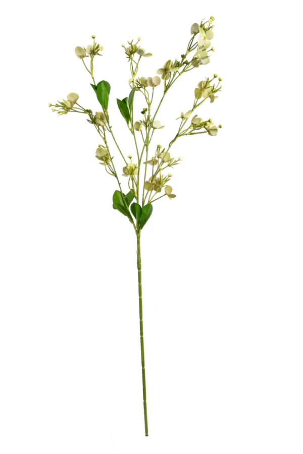 Artificial Periwinkle Spray — Soft Ivory | Vyne Boutique