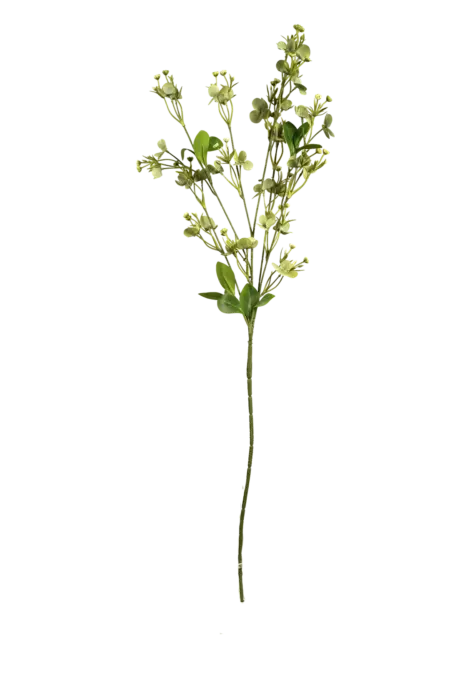 Artificial Periwinkle Spray — Eucalyptus Grey | Vyne