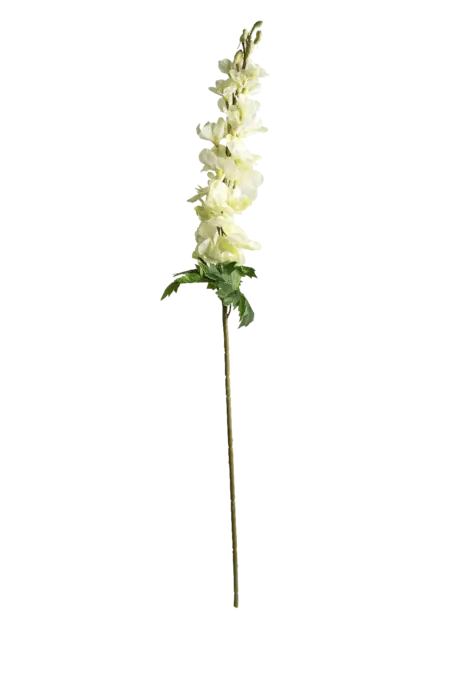 Artificial Delphinium Flower — Cream Ivory | Vyne Boutique
