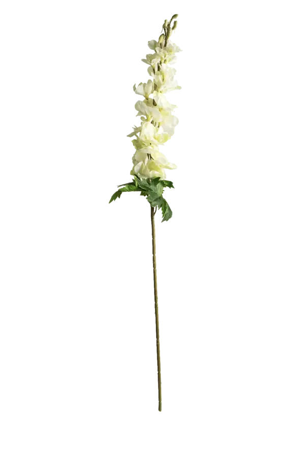 Artificial Delphinium Flower — Cream Ivory | Vyne Boutique