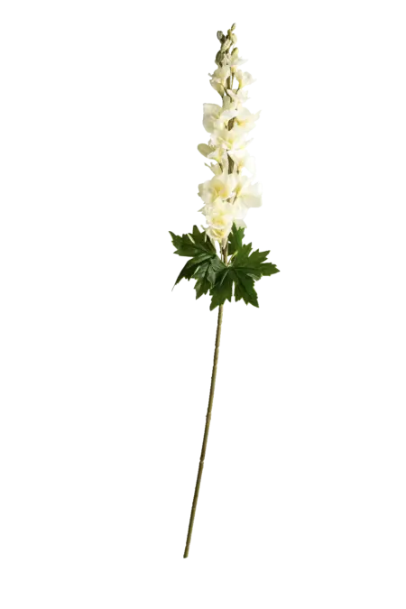 Artificial Delphinium Flower — Ivory Cream | Vyne Boutique