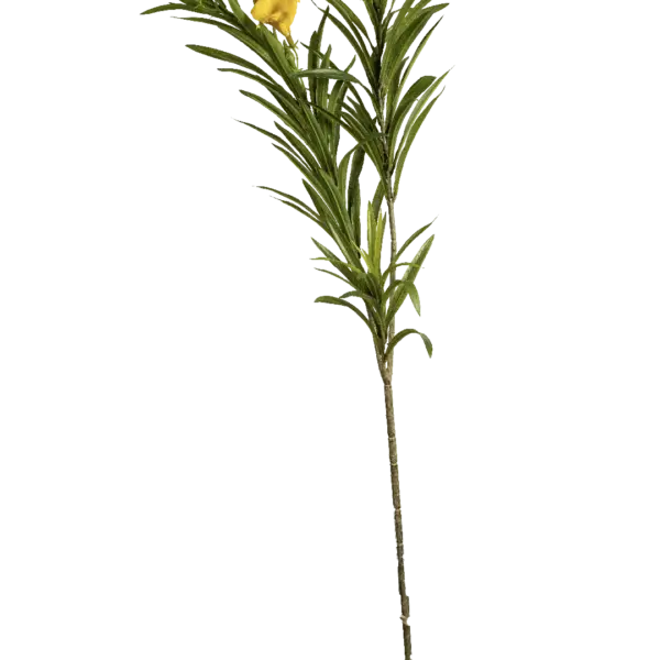 Artificial Ruellia Flower — Golden Bloom Yellow | Vyne Boutique