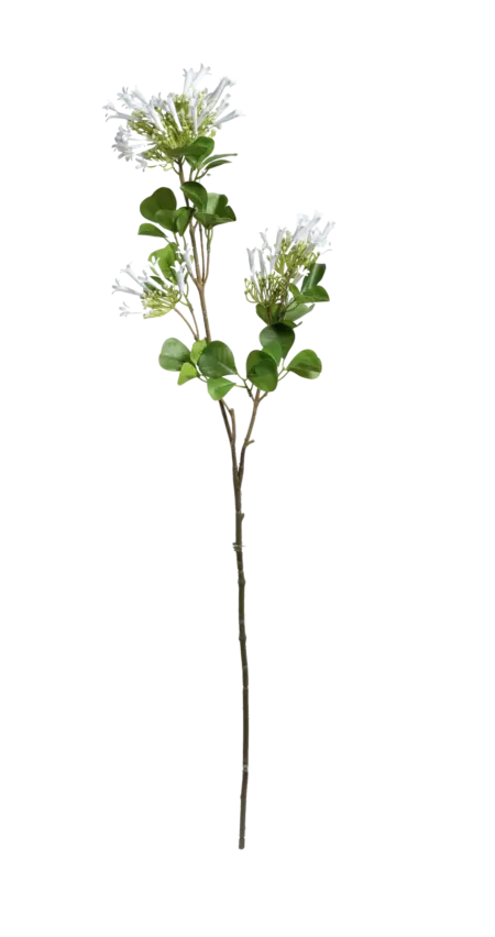 Artificial Honeysuckle Spray — Ivory Snow White | Vyne