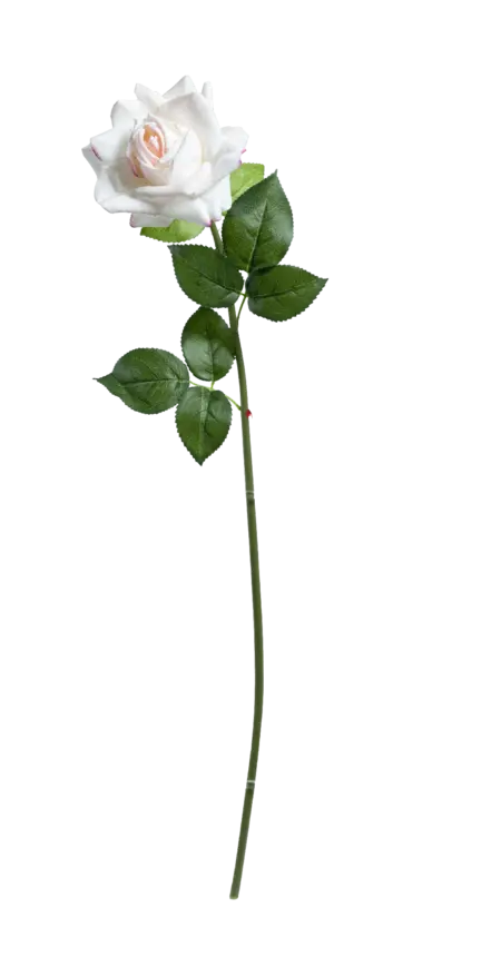 Artificial White Rose — Porcelain Veil | Vyne Boutique