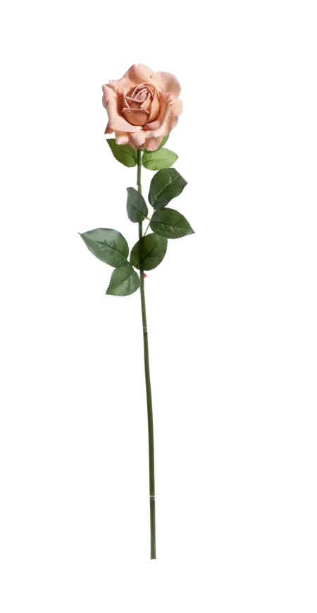 Artificial Grand Gala Rose — Peach Blush | Vyne Boutique