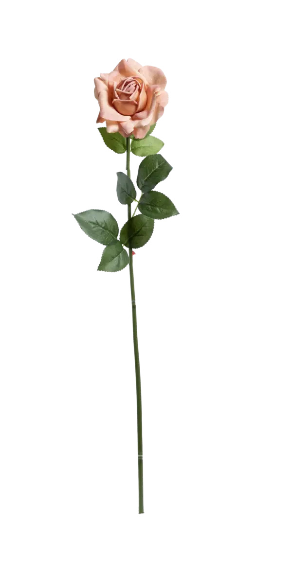 Artificial Grand Gala Rose — Peach Blush | Vyne Boutique
