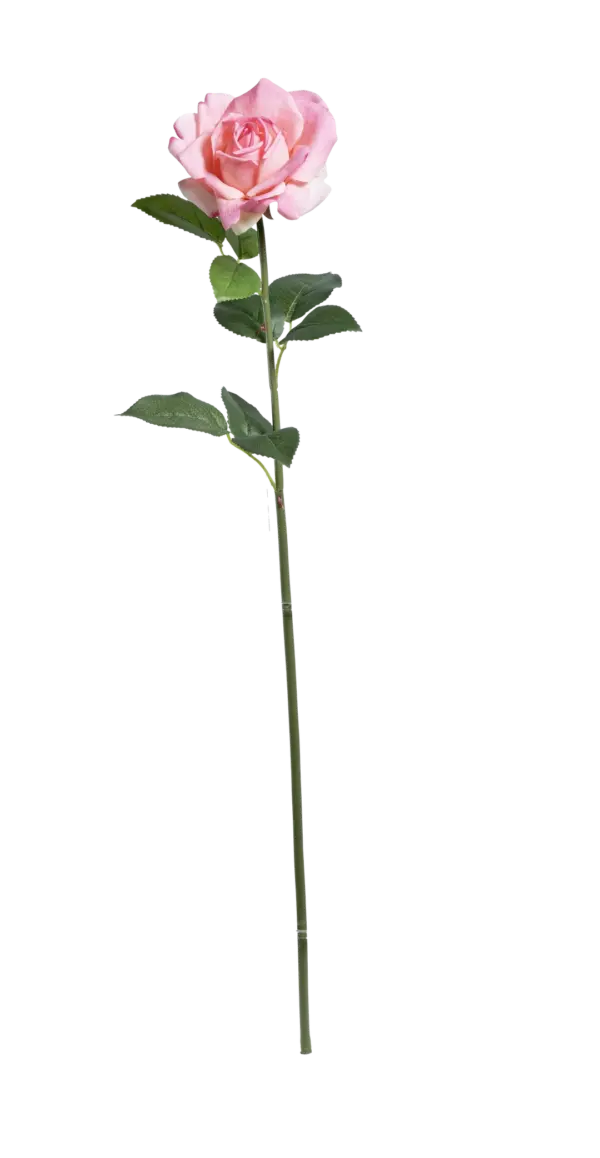 Artificial Grand Gala Rose — Soft Petal Pink | Vyne