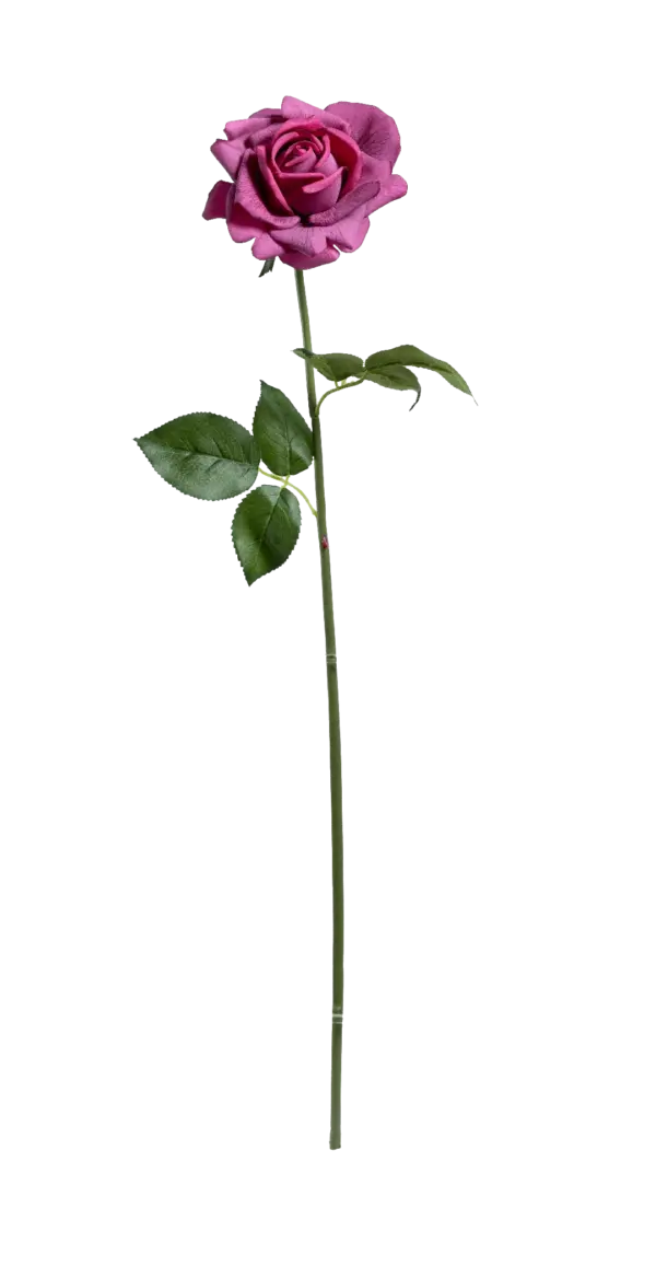 Artificial Pink Rose — Deep Magenta | Vyne Boutique