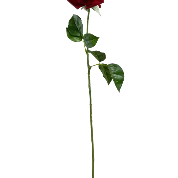 Artificial Red Rose — Deep Crimson | Vyne Boutique
