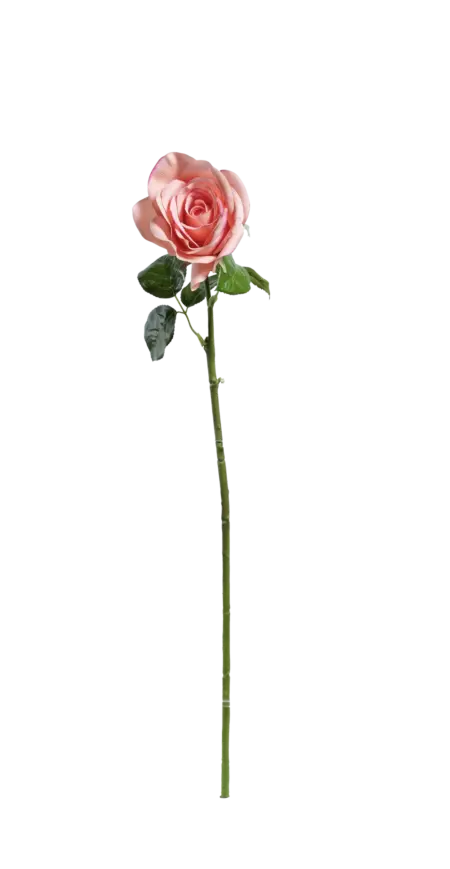 Artificial Pink Rose — Soft Velvet Blush | Vyne Boutique