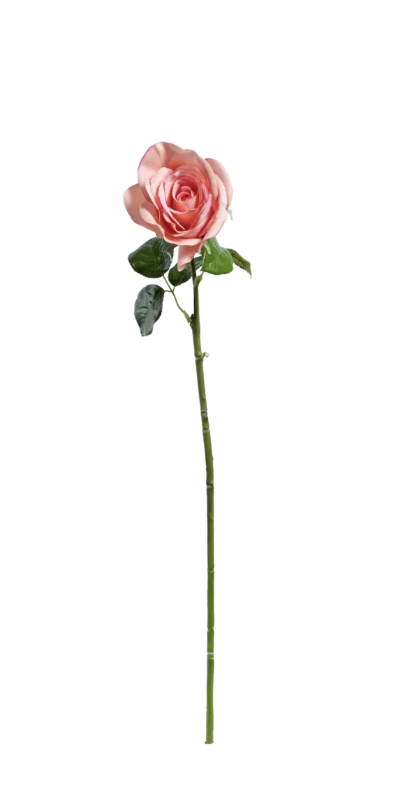 Artificial Pink Rose — Soft Velvet Blush | Vyne Boutique