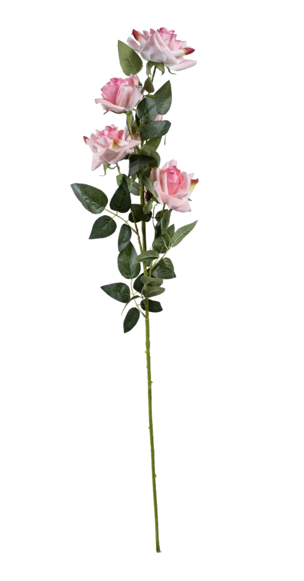 Artificial Garden Rose — Soft Petal Pink | Vyne Boutique