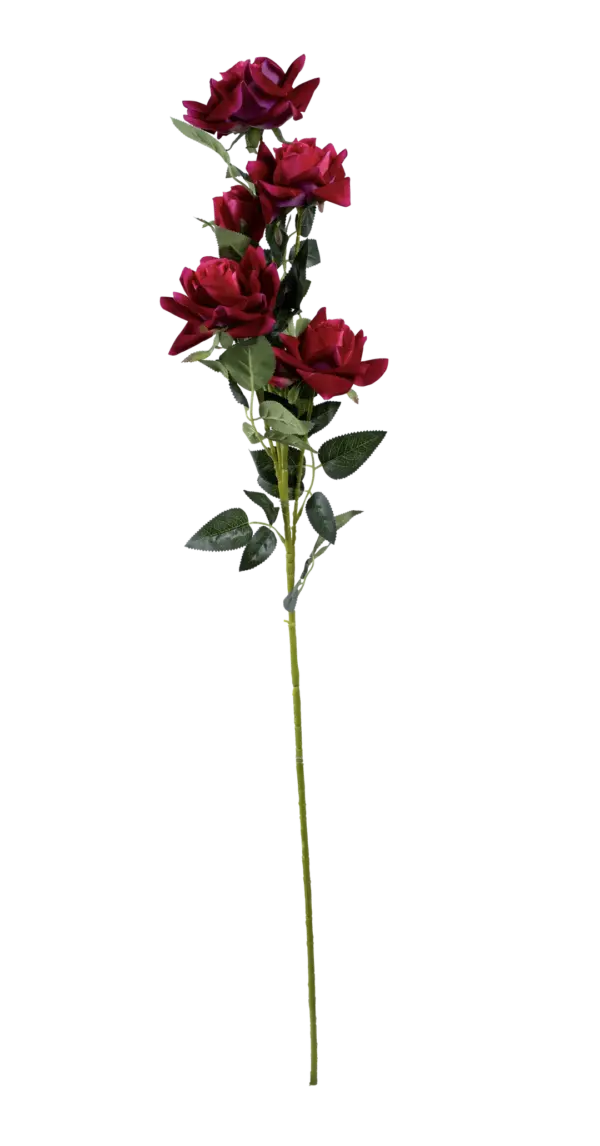 Artificial Garden Rose — Berry Rose Pink | Vyne Boutique