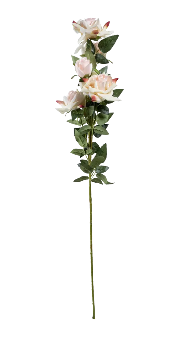 Artificial Garden Rose — Vanilla Blush Cream | Vyne Boutique