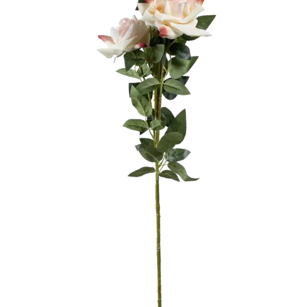 Artificial Garden Rose — Vanilla Blush Cream | Vyne Boutique