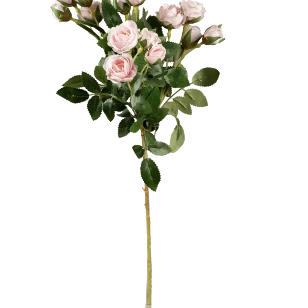 Artificial Spray Rose — Soft Powder Pink | Vyne Boutique