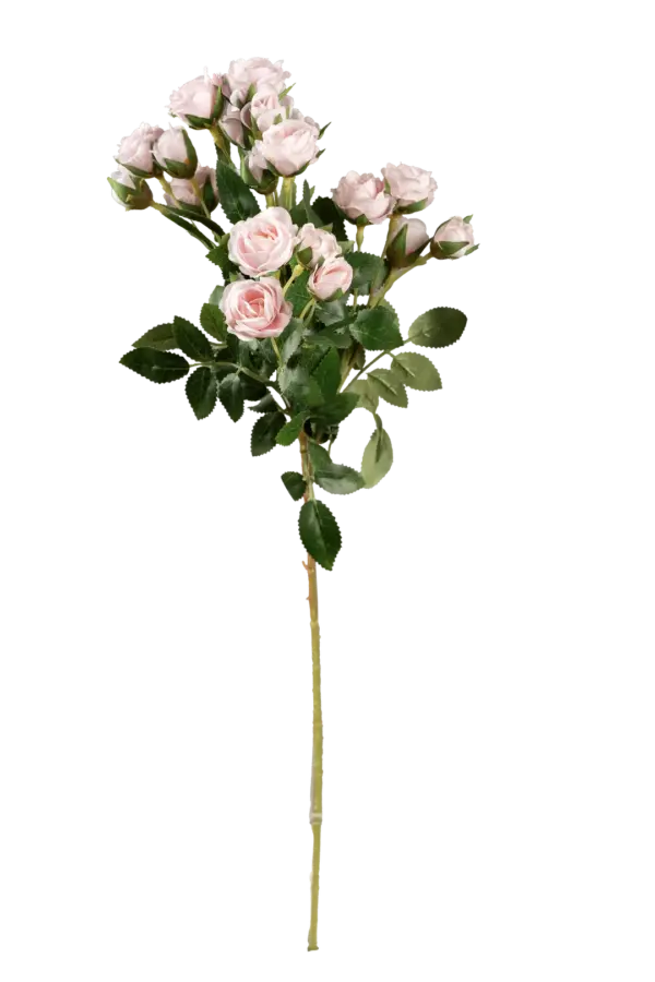 Artificial Spray Rose — Soft Powder Pink | Vyne Boutique