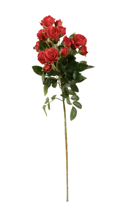 Artificial Spray Rose — Classic Crimson Red | Vyne Boutique