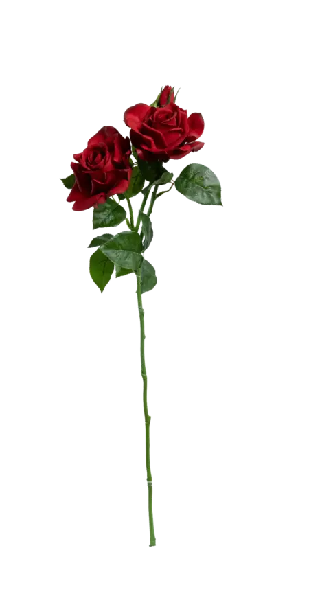 Artificial Red Rose — Crimson Velvet | Vyne Boutique