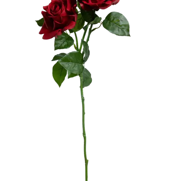Artificial Red Rose — Crimson Velvet | Vyne Boutique