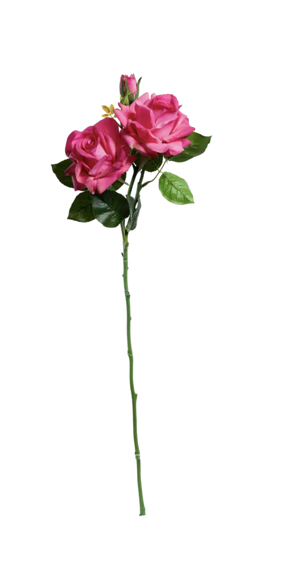 Artificial Pink Rose — Fuchsia Blush | Vyne Boutique