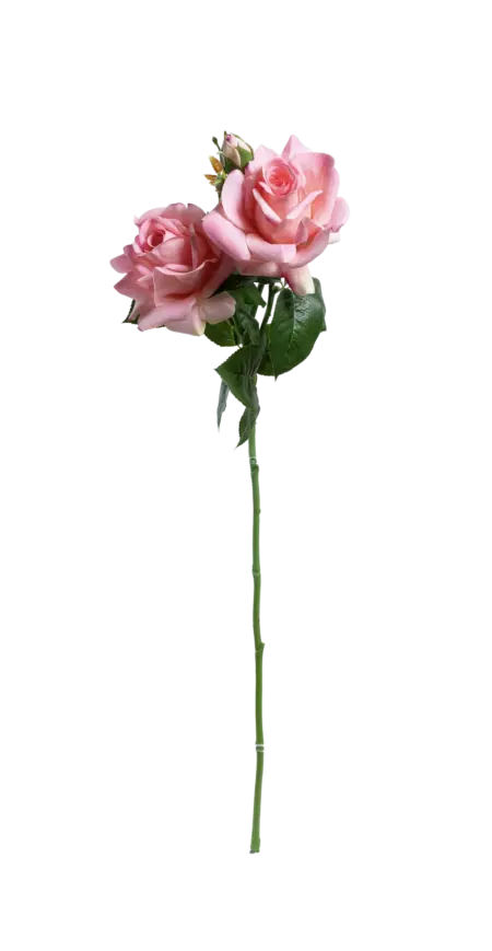 Artificial Pink Rose — Soft Pink Glow | Vyne Boutique