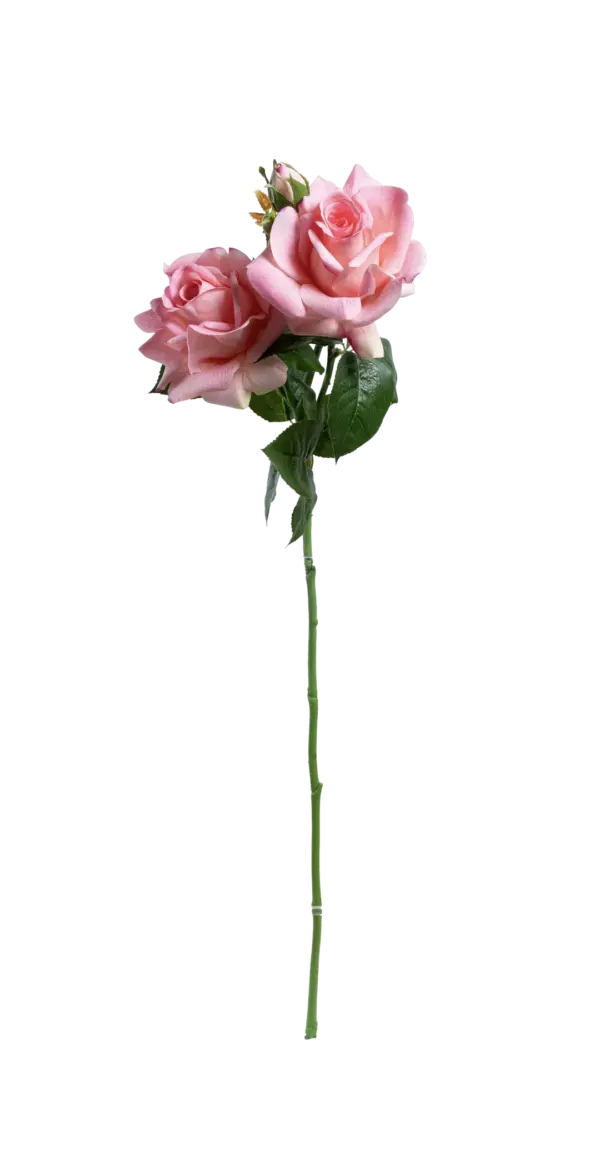 Artificial Pink Rose — Soft Pink Glow | Vyne Boutique