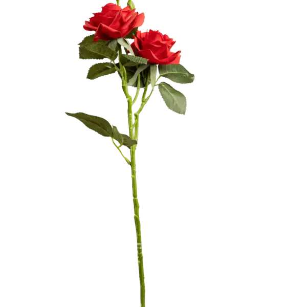 Artificial Red Rose — Crimson Red | Vyne Boutique