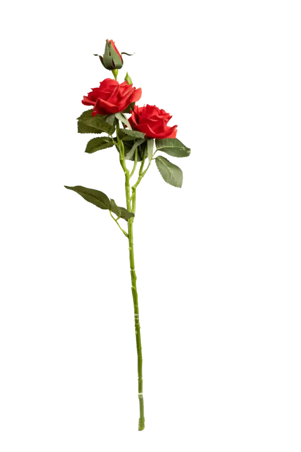 Artificial Red Rose — Crimson Red | Vyne Boutique