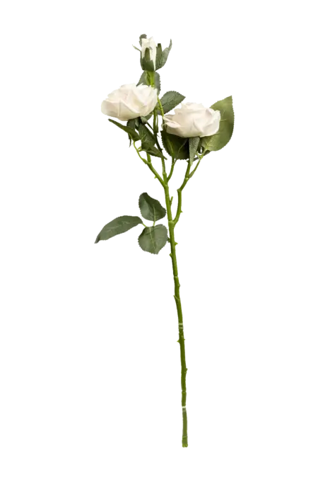 Artificial White Rose — Pure White | Vyne Boutique